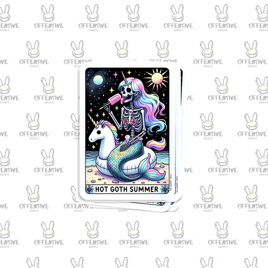 Hot Goth Summer Tarot