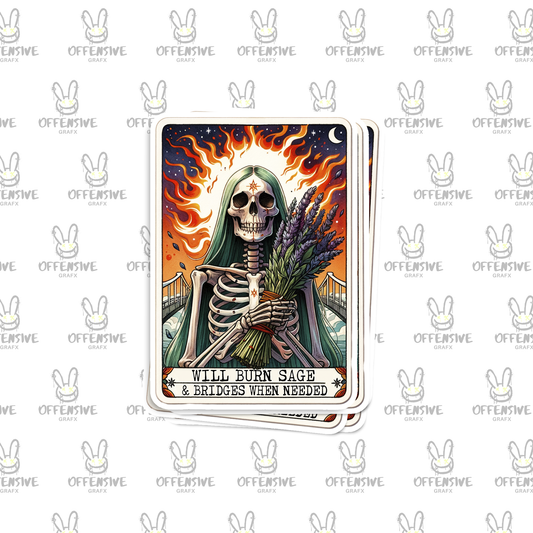 Will Burn Sage & Bridges Tarot