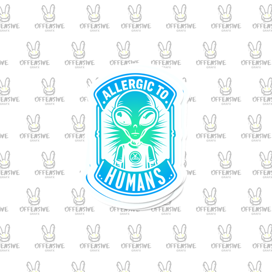 Allergic to humans