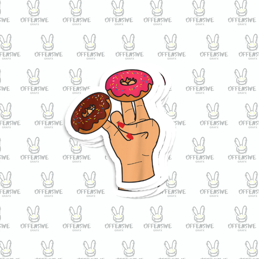 Two In The Pink Donut